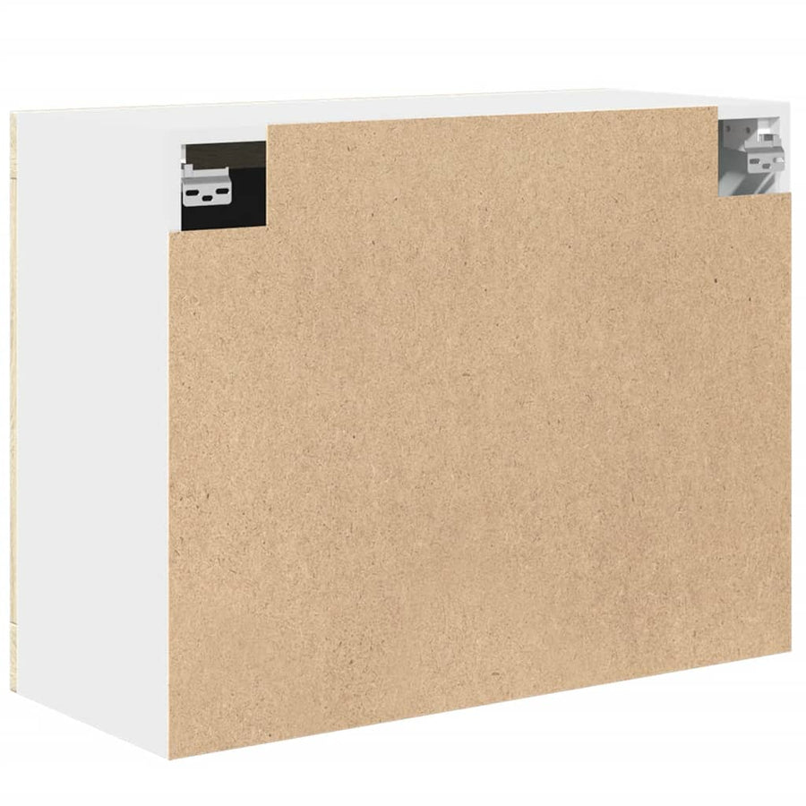 Hangkast 80x31x60 cm spaanplaat sonoma eikenkleurig