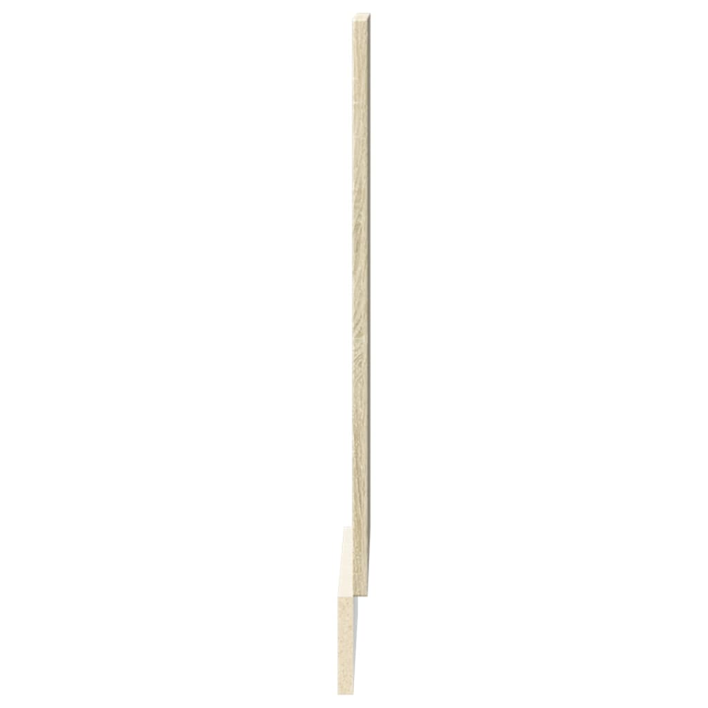 Frontpaneel vaatwasser Lyon 45x3x67 cm bewerkt hout sonoma eiken