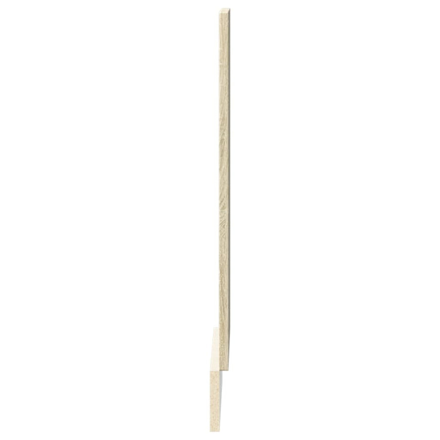 Frontpaneel vaatwasser Lyon 45x3x67 cm bewerkt hout sonoma eiken