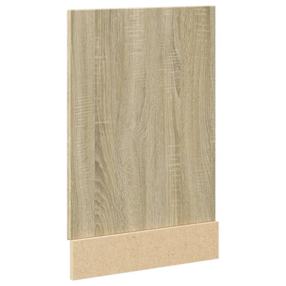 Frontpaneel vaatwasser Lyon 45x3x67 cm bewerkt hout sonoma eiken