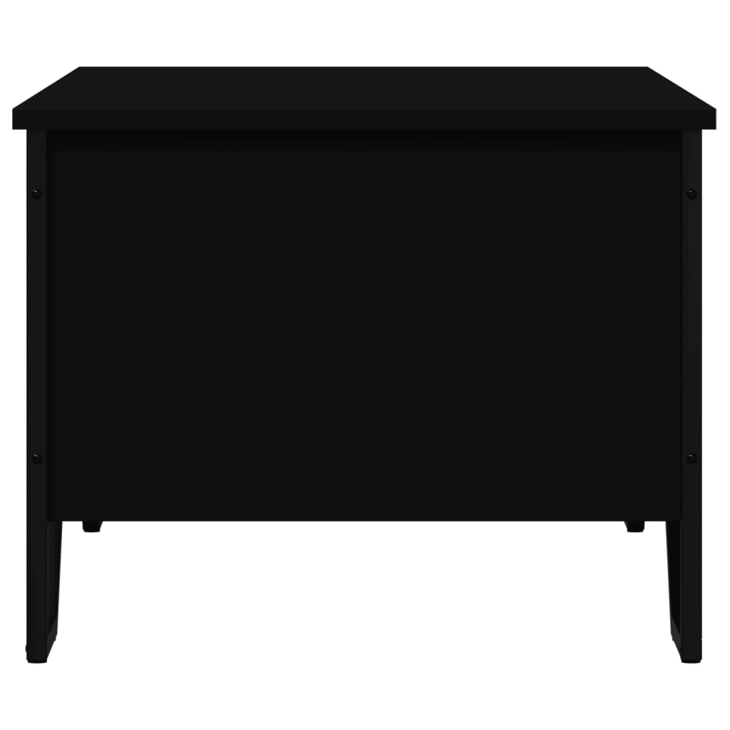 Salontafel 100x51x40 cm bewerkt hout zwart