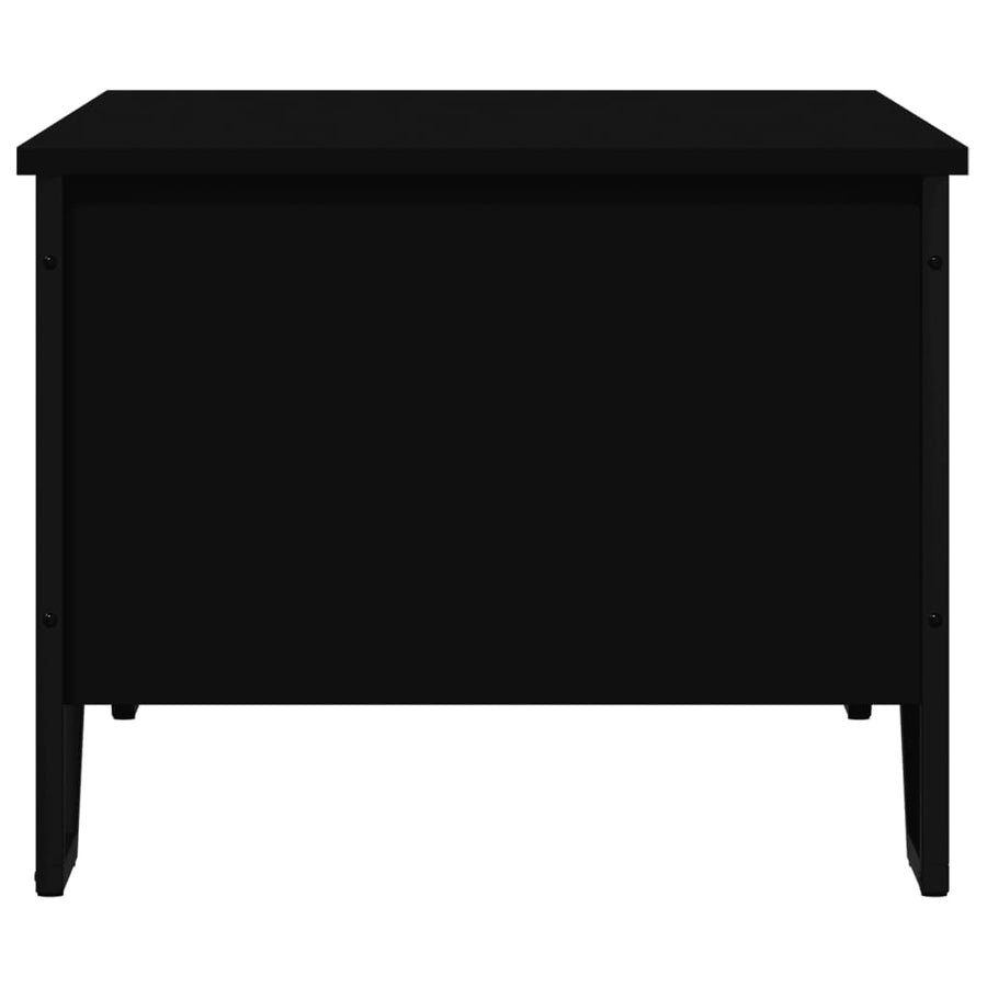 Salontafel 100x51x40 cm bewerkt hout zwart