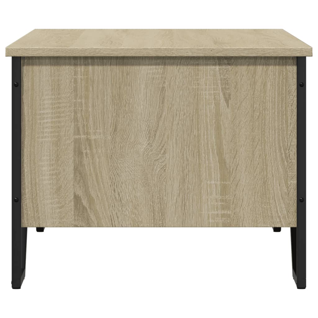 Salontafel 100x51x40 cm bewerkt hout sonoma eikenkleurig