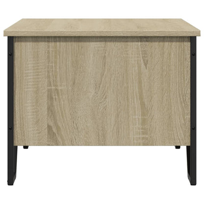 Salontafel 100x51x40 cm bewerkt hout sonoma eikenkleurig