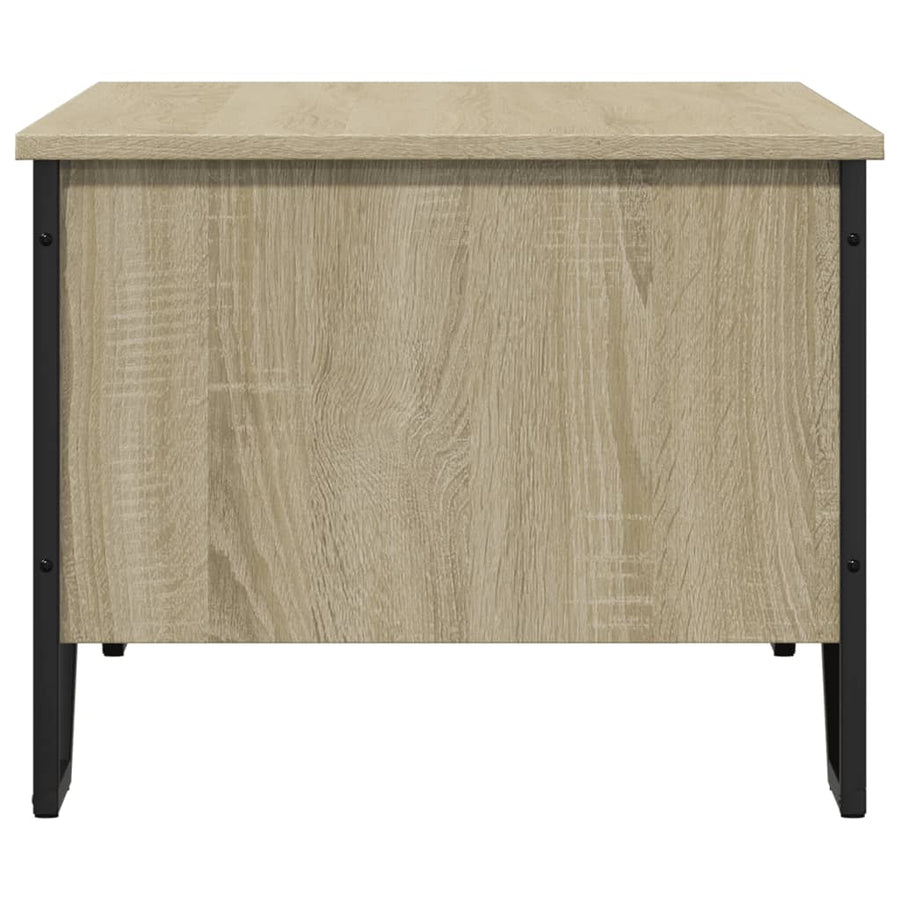 Salontafel 100x51x40 cm bewerkt hout sonoma eikenkleurig