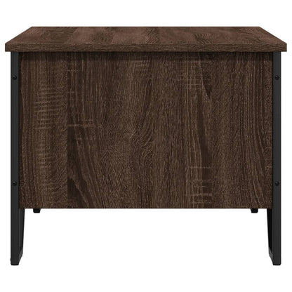 Salontafel 100x51x40 cm bewerkt hout bruin eikenkleur