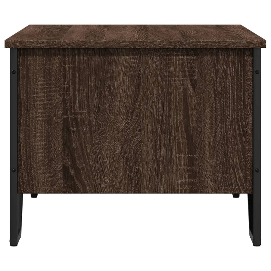 Salontafel 100x51x40 cm bewerkt hout bruin eikenkleur