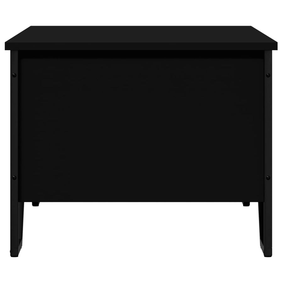 Salontafel 100x51x40 cm bewerkt hout zwart