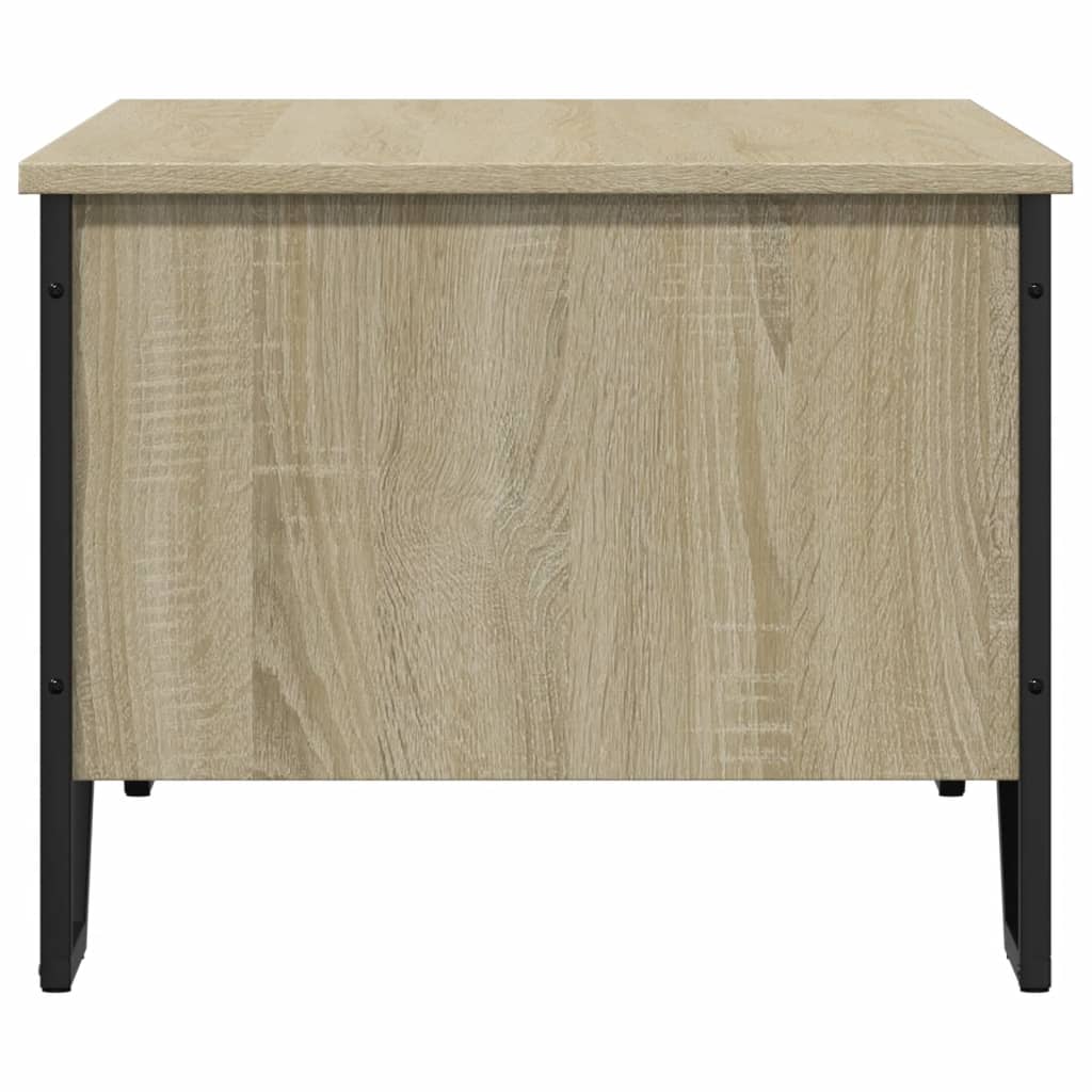 Salontafel 100x51x40 cm bewerkt hout sonoma eikenkleurig