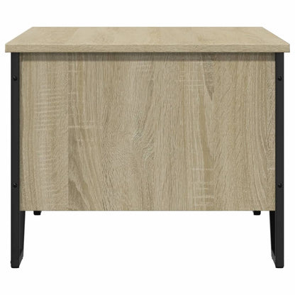 Salontafel 100x51x40 cm bewerkt hout sonoma eikenkleurig