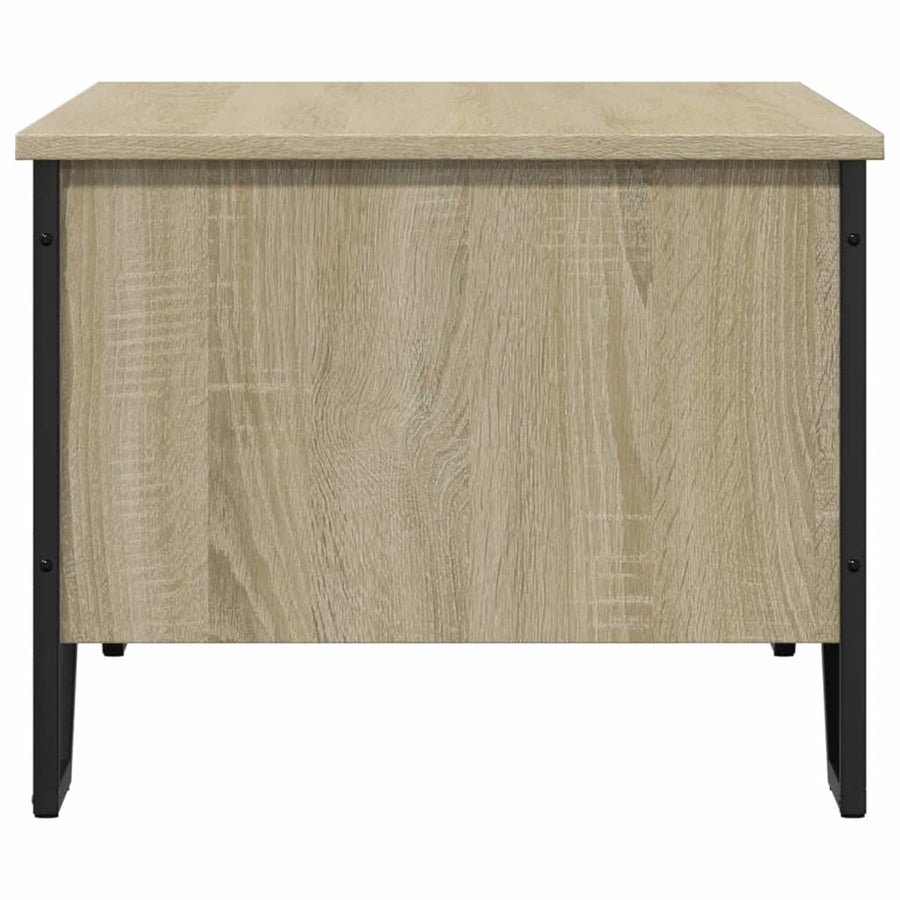 Salontafel 100x51x40 cm bewerkt hout sonoma eikenkleurig