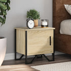 Bedside cabinets 2 pcs 40x30x40 cm chipboard Sonoma oak colour