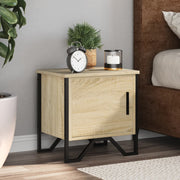 Nachtkastjes 2 st 40x30x40 cm spaanplaat sonoma eiken