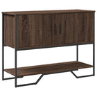 Wandtafel 100x35x74,5 cm bewerkt hout bruin eiken