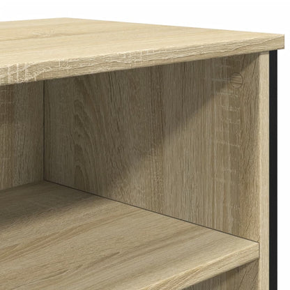 Dressoir 101x35,5x74,5 cm bewerkt hout sonoma eikenkleurig