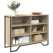 Dressoir 101x35,5x74,5 cm bewerkt hout sonoma eiken
