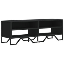 Tv-meubel 122x34x41 cm bewerkt hout zwart