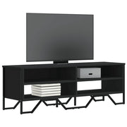 Tv-meubel 122x34x41 cm bewerkt hout zwart