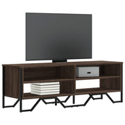 Tv-meubel 122x34x41 cm bewerkt hout bruin