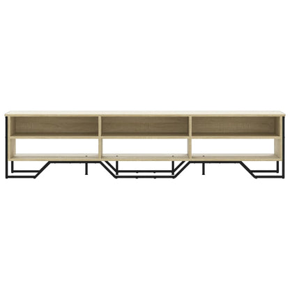 Tv-meubel 180x34x41 cm bewerkt hout sonoma eikenkleurig