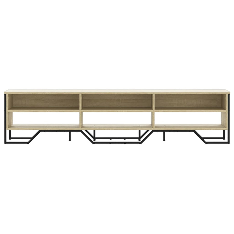Tv-meubel 180x34x41 cm bewerkt hout sonoma eikenkleurig