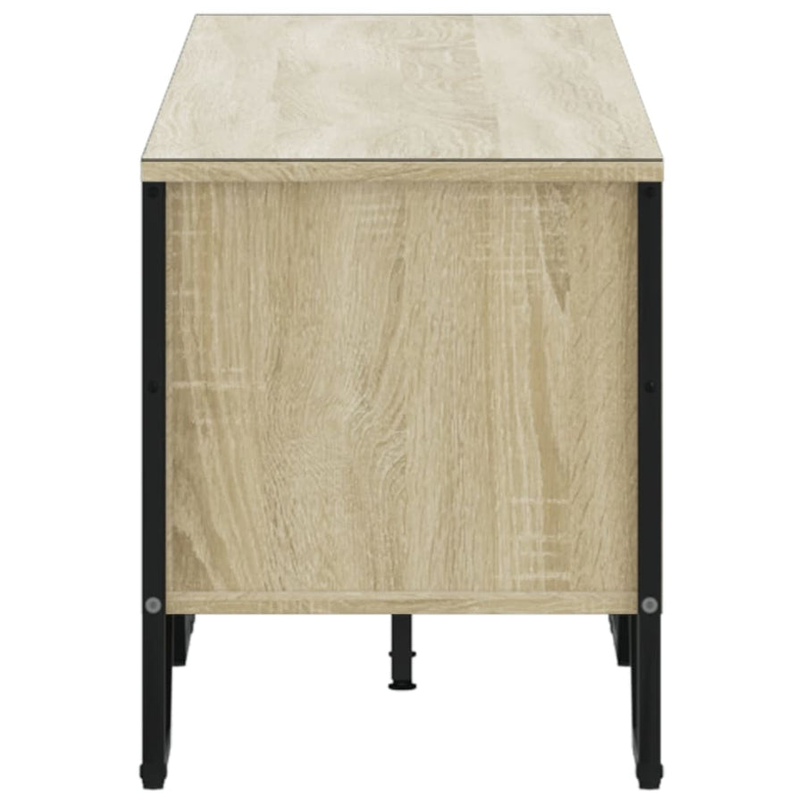 Tv-meubel 180x34x41 cm bewerkt hout sonoma eikenkleurig