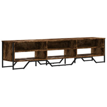 Tv-meubel 180x34x41 cm bewerkt hout gerookt eikenkleurig