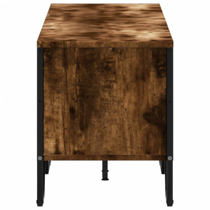 Tv-meubel 180x34x41 cm bewerkt hout gerookt eikenkleurig