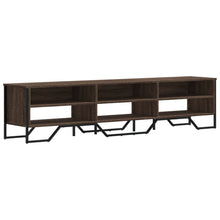 Tv-meubel 180x34x41 cm bewerkt hout bruin eikenkleurig