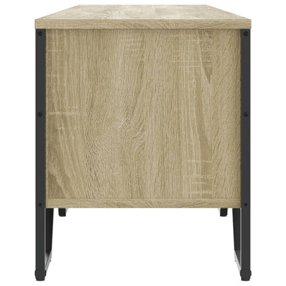 Tv-meubel 180x34x41 cm bewerkt hout sonoma eikenkleurig
