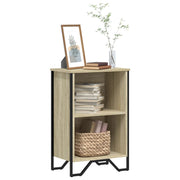 Boekenkast 50x31x74,5 cm bewerkt hout sonoma eiken