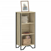 Boekenkast 50x31x106 cm bewerkt hout sonoma eiken
