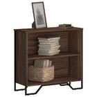 Boekenkast 80x31x74,5 cm bewerkt hout bruin