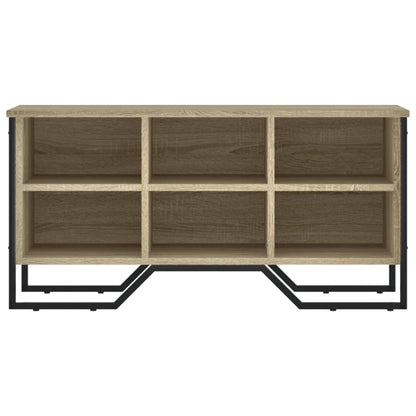 Schoenenkast 90x38x45,5 cm bewerkt hout sonoma eikenkleurig