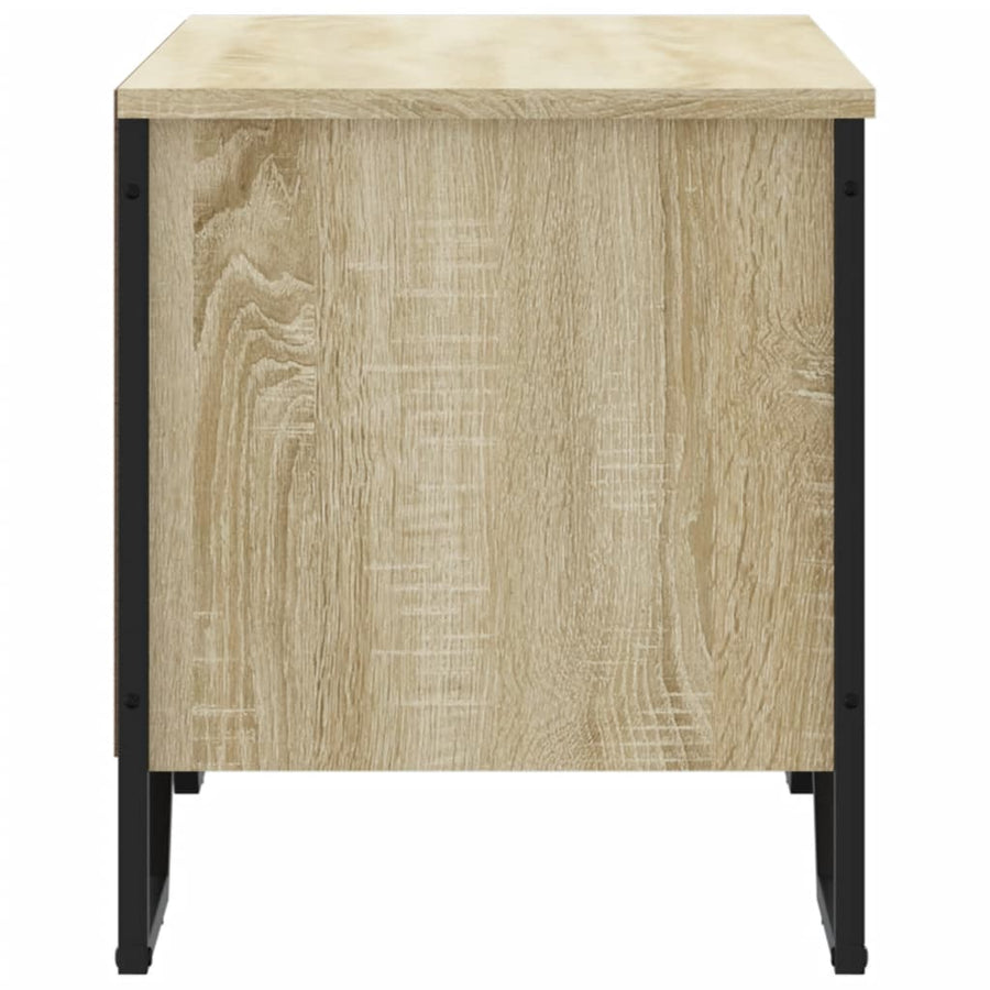 Schoenenkast 90x38x45,5 cm bewerkt hout sonoma eikenkleurig