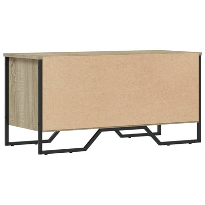 Schoenenkast 90x38x45,5 cm bewerkt hout sonoma eikenkleurig