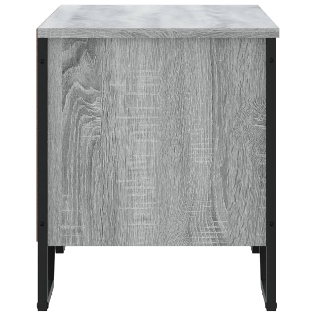 Schoenenkast 90x38x45,5 cm bewerkt hout grijs sonoma eikenkleur