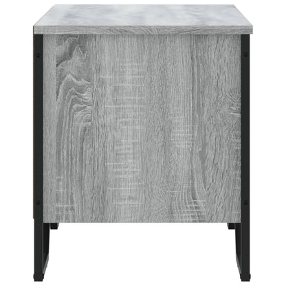 Schoenenkast 90x38x45,5 cm bewerkt hout grijs sonoma eikenkleur
