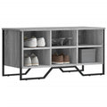 Schoenenkast 90x38x45,5 cm bewerkt hout grijs sonoma eikenkleur