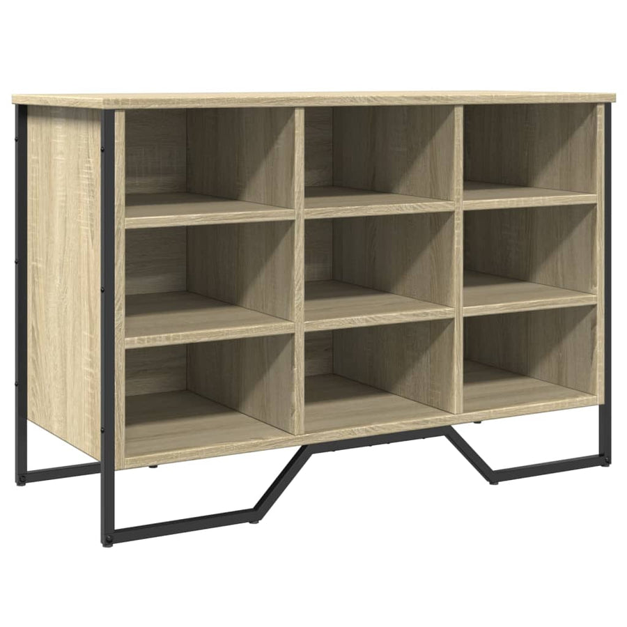 Schoenenkast 90x38x61,5 cm bewerkt hout sonoma eikenkleurig