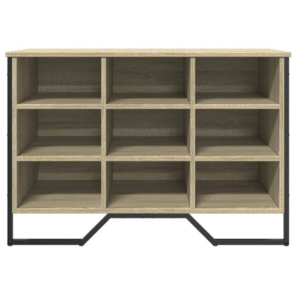 Schoenenkast 90x38x61,5 cm bewerkt hout sonoma eikenkleurig