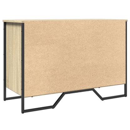 Schoenenkast 90x38x61,5 cm bewerkt hout sonoma eikenkleurig