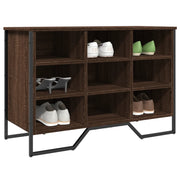 Schoenenkast 90x38x61,5 cm bewerkt hout bruin