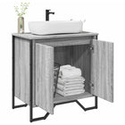 Washbasin Cabinet 60x35x60 cm engineered wood grey Sonoma oak colour