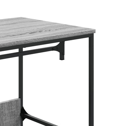 Kledingkast 90x50x180 cm bewerkt hout grijs sonoma eikenkleurig