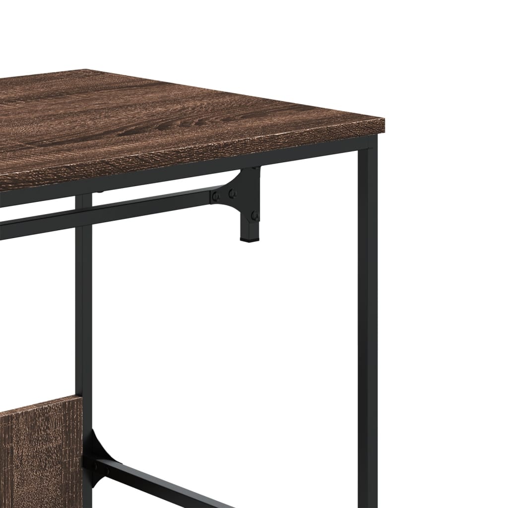 Kledingkast 90x50x180 cm bewerkt hout bruin eikenkleurig