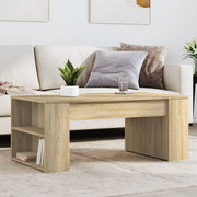 Salontafel 102x55x42 cm sonoma eiken bewerkt hout