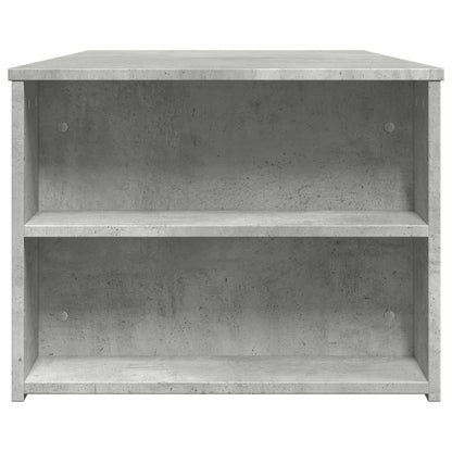 Salontafel 102x55x42 cm bewerkt hout betongrijs