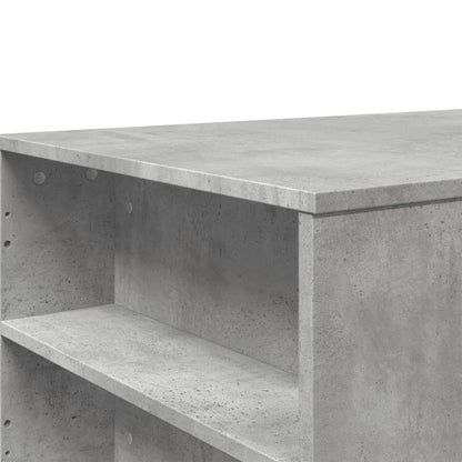 Salontafel 102x55x42 cm bewerkt hout betongrijs