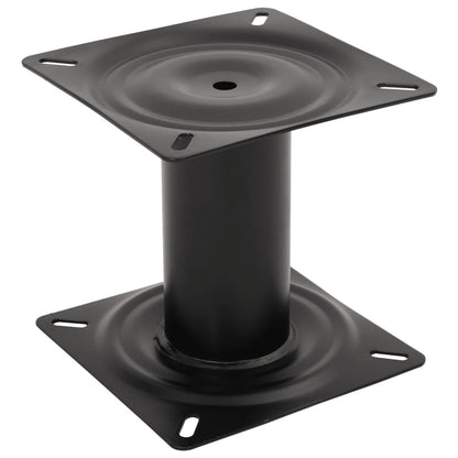 Bootstoelpoot Staal Zwart 18 cm